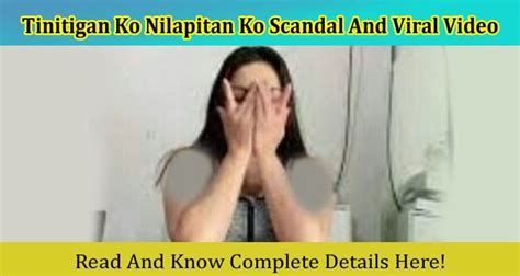 tinitigan ko nilapitan ko viral girl full video|[Watch Video] Jhasmangco Tinitigan Original Video Tiktok Twitter.